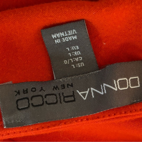 ❤️❤️❤️❤️ Donna Ricco Vibrant Red Mini Dress - Picture 4 of 5